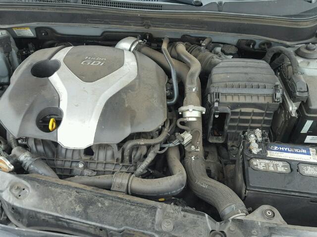5NPEC4AB5CH411650 - 2012 HYUNDAI SONATA SE 灰色 照片 7