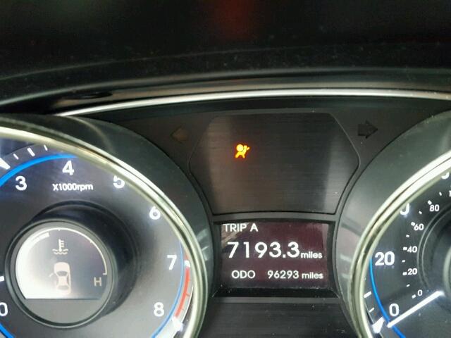 5NPEC4AB5CH411650 - 2012 HYUNDAI SONATA SE 灰色 照片 8