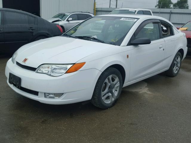 1G8AW12F14Z129547 - 2004 SATURN ION LEVEL WHITE photo 2