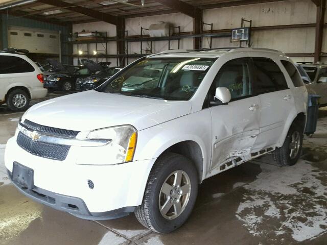 2CNDL33F486284211 - 2008 CHEVROLET EQUINOX LT WHITE photo 2