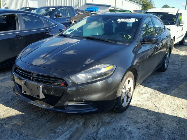 1C3CDFBB5GD565564 - 2016 DODGE DART SXT BLACK photo 2