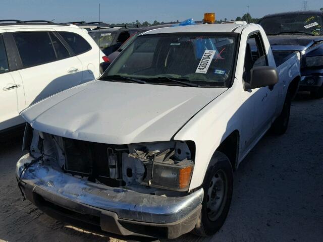 1GCCS149778209043 - 2007 CHEVROLET COLORADO WHITE photo 2