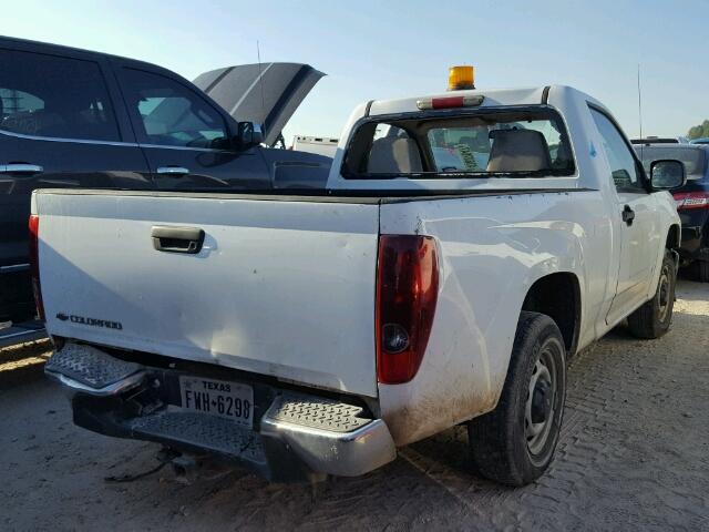 1GCCS149778209043 - 2007 CHEVROLET COLORADO WHITE photo 4