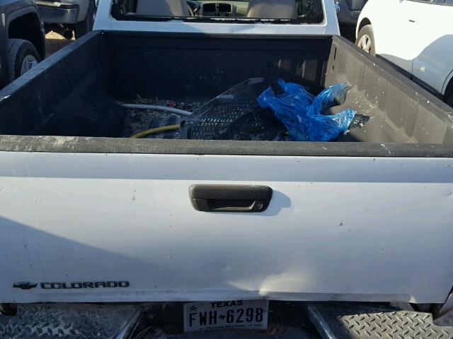 1GCCS149778209043 - 2007 CHEVROLET COLORADO WHITE photo 6