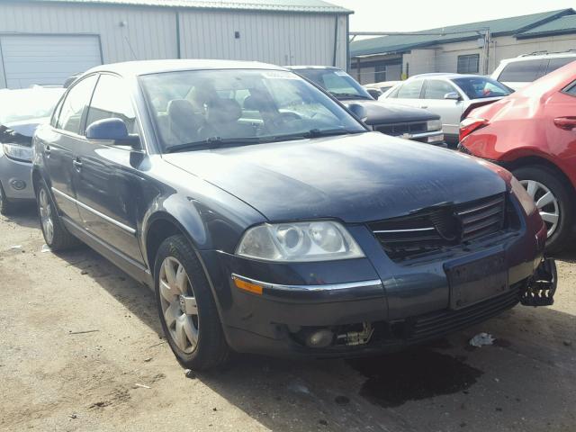 WVWAE63B15P059160 - 2005 VOLKSWAGEN PASSAT BLUE photo 1