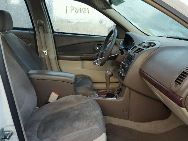 1G1ZS58NX8F147037 - 2008 CHEVROLET MALIBU LS WHITE photo 5