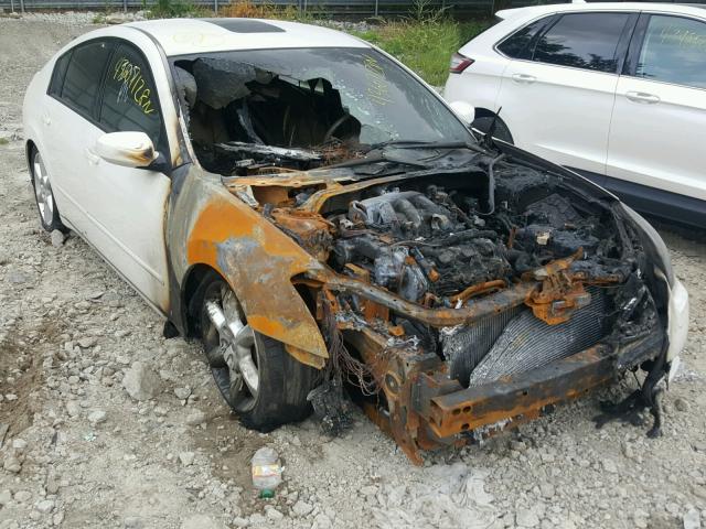 1N4BA41E64C850247 - 2004 NISSAN MAXIMA SE WHITE photo 1