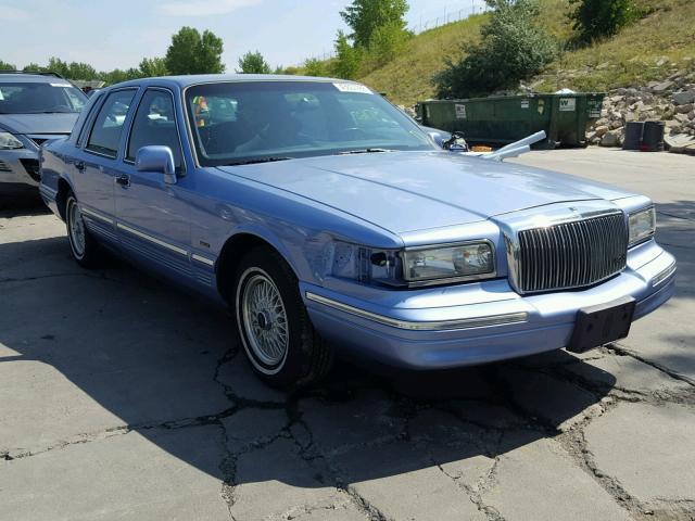 1LNLM82W2SY666035 - 1995 LINCOLN TOWN CAR S BLUE photo 1