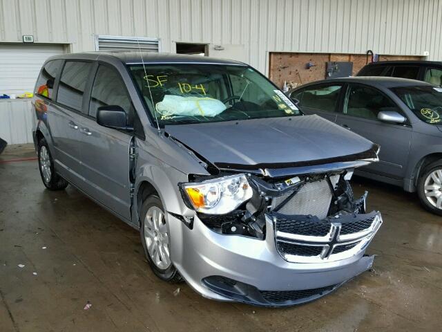 2C4RDGBG8HR646385 - 2017 DODGE GRAND CARA GRAY photo 1