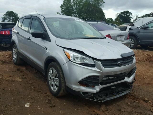 1FMCU0F79EUB39089 - 2014 FORD ESCAPE S SILVER photo 1