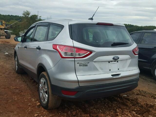 1FMCU0F79EUB39089 - 2014 FORD ESCAPE S SILVER photo 3