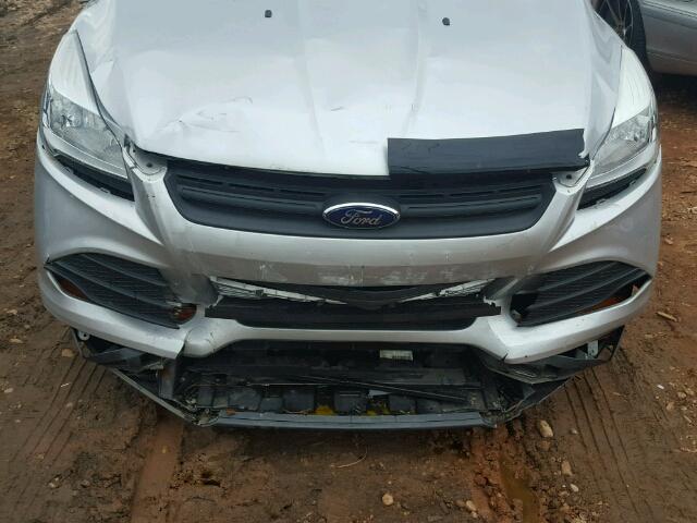 1FMCU0F79EUB39089 - 2014 FORD ESCAPE S SILVER photo 9