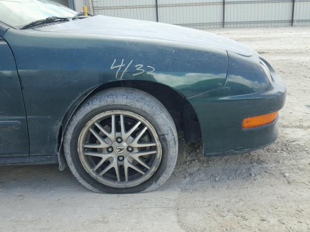 JH4DC44671S006445 - 2001 ACURA INTEGRA GS GREEN photo 9