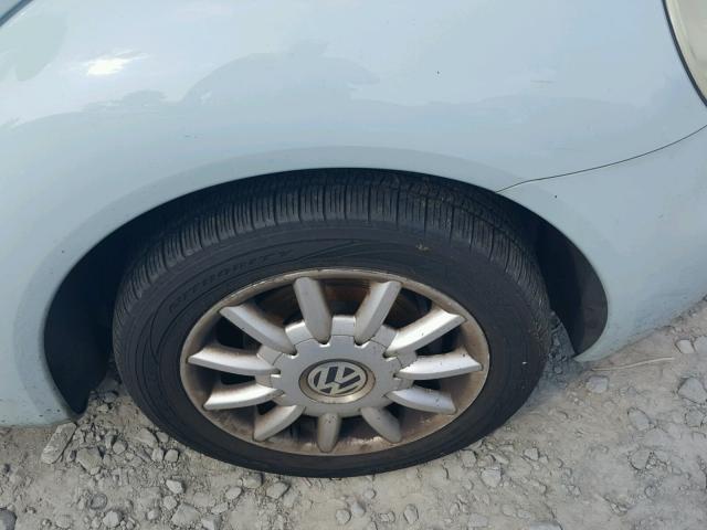 3VWCM31Y64M317482 - 2004 VOLKSWAGEN NEW BEETLE ლურჯი ფოტო 9