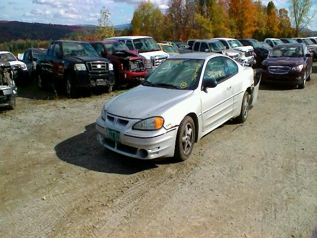 1G2NW12E95M155900 - 2005 PONTIAC GRAND AM G SILVER photo 2