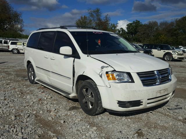 1D8HN54P78B129525 - 2008 DODGE GRAND CARA WHITE photo 1