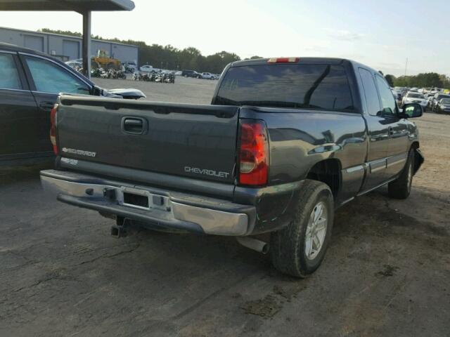 2GCEC19V751335074 - 2005 CHEVROLET SILVERADO GRAY photo 4