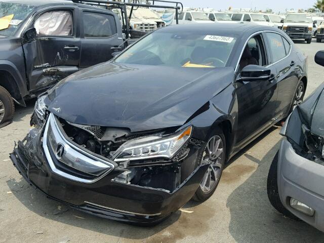 19UUB2F56HA005222 - 2017 ACURA TLX TECH BLACK photo 2