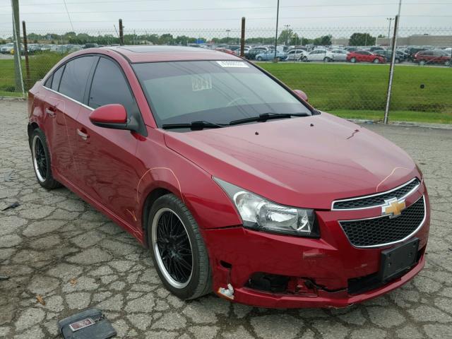 1G1PH5SC8C7234984 - 2012 CHEVROLET CRUZE RED photo 1