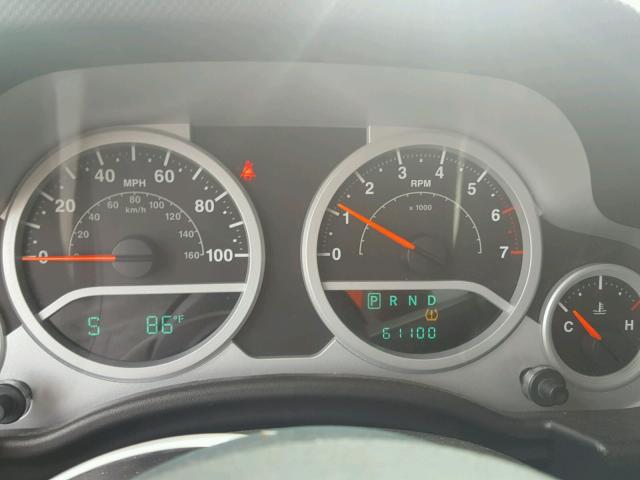 1J4FA541X8L650434 - 2008 JEEP WRANGLER S RED photo 8