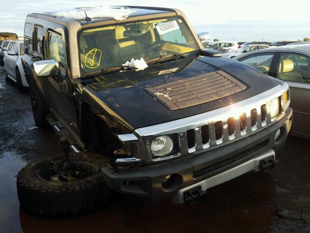 5GTEN13E988108532 - 2008 HUMMER H3 BLACK photo 1