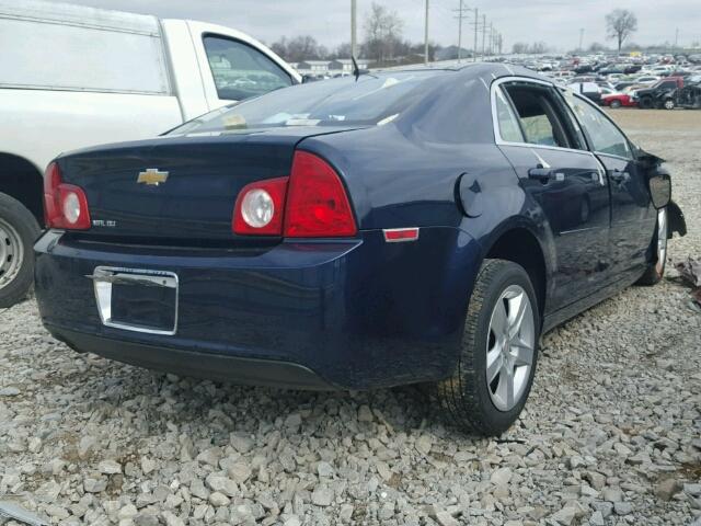 1G1ZB5EB0AF243517 - 2010 CHEVROLET MALIBU LS ლურჯი ფოტო 4
