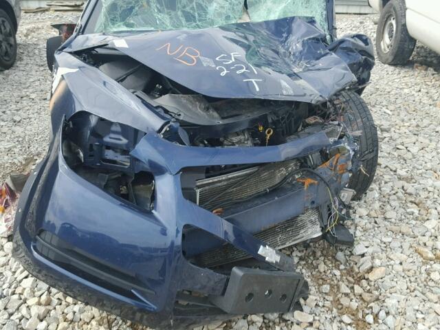 1G1ZB5EB0AF243517 - 2010 CHEVROLET MALIBU LS ლურჯი ფოტო 7