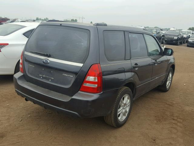 JF1SG66648H704613 - 2008 SUBARU FORESTER S 蓝色 照片 4