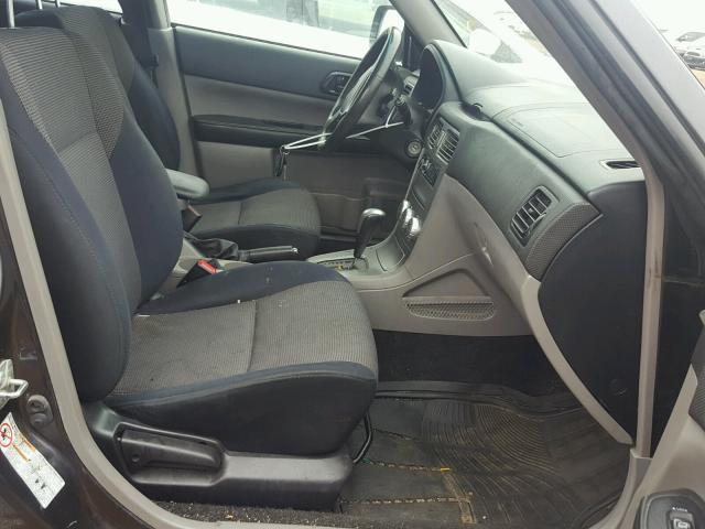 JF1SG66648H704613 - 2008 SUBARU FORESTER S 蓝色 照片 5