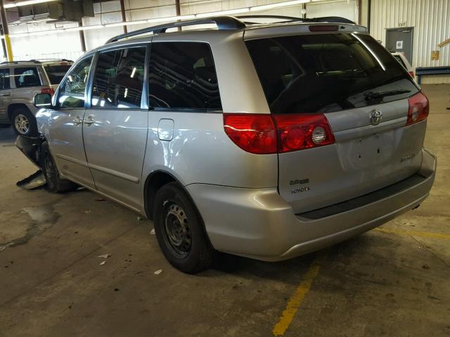 5TDZK23C07S019464 - 2007 TOYOTA SIENNA GRAY photo 3