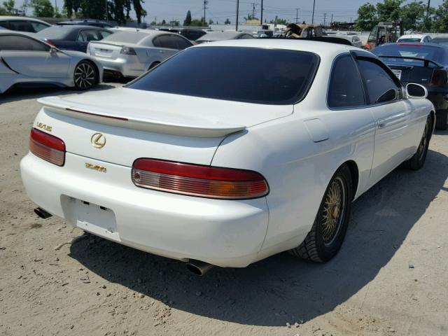 JT8UZ30C5S0044211 - 1995 LEXUS SC 400 WHITE photo 4