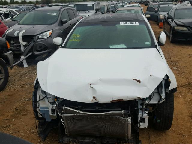 5XXGN4A74EG343791 - 2014 KIA OPTIMA WHITE photo 9