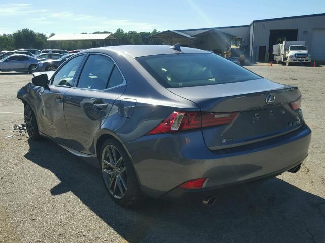 JTHBE1D23G5025367 - 2016 LEXUS IS 350 GRAY photo 3