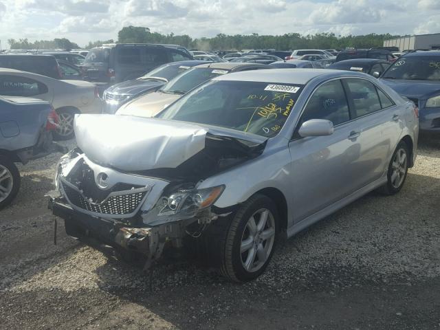 4T1BE46K29U405773 - 2009 TOYOTA CAMRY BASE SILVER photo 2