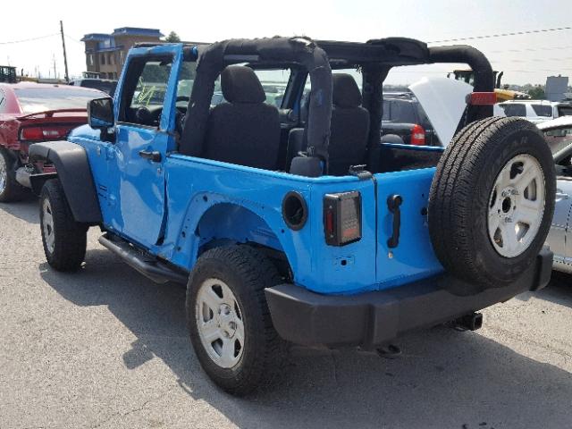 1C4AJWAG1JL844614 - 2018 JEEP WRANGLER S Mavi foto 3