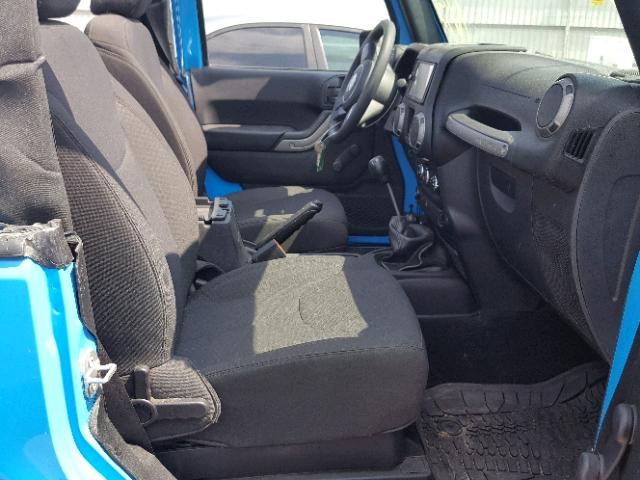 1C4AJWAG1JL844614 - 2018 JEEP WRANGLER S Mavi foto 5