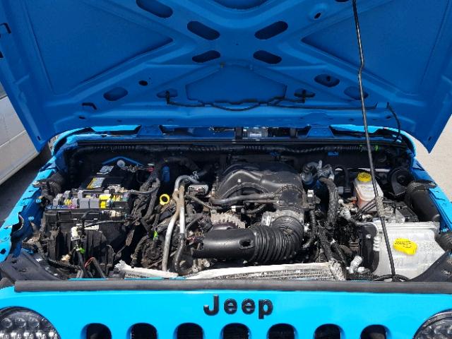 1C4AJWAG1JL844614 - 2018 JEEP WRANGLER S Mavi foto 7
