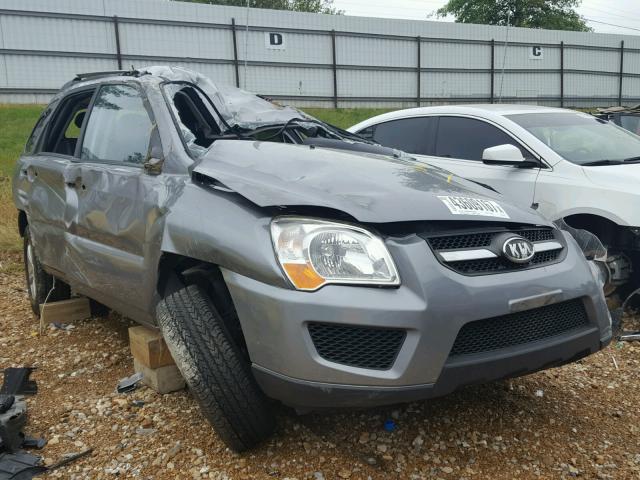 KNDJF724497642379 - 2009 KIA SPORTAGE L GRAY photo 1