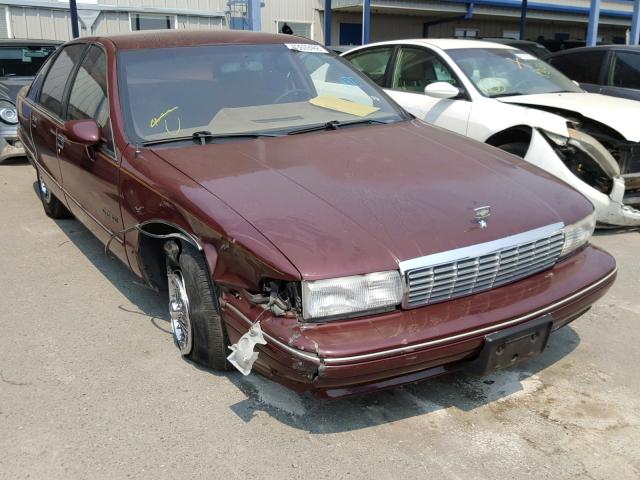 1G1BL53E2MW196927 - 1991 CHEVROLET CAPRICE MAROON photo 1