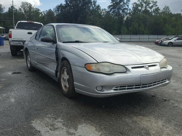 2G1WW12E549131033 - 2004 CHEVROLET MONTE CARL ვერცხლისფერი ფოტო 1