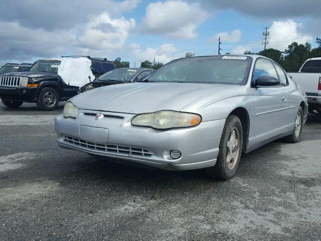2G1WW12E549131033 - 2004 CHEVROLET MONTE CARL ვერცხლისფერი ფოტო 2