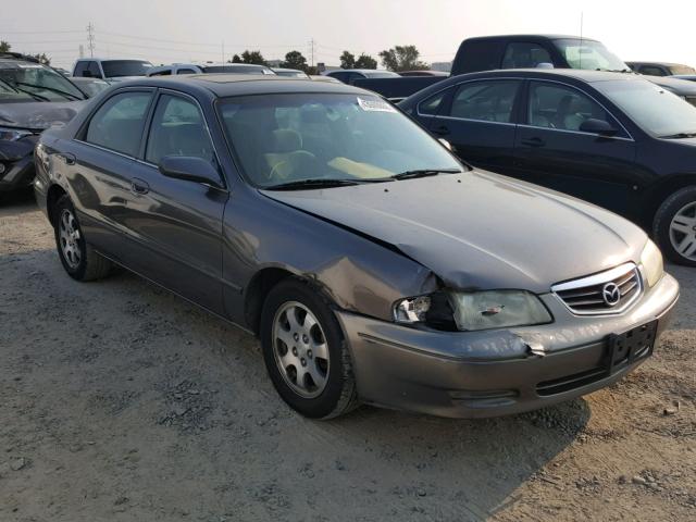 1YVGF22C025267705 - 2002 MAZDA 626 LX CHARCOAL photo 1