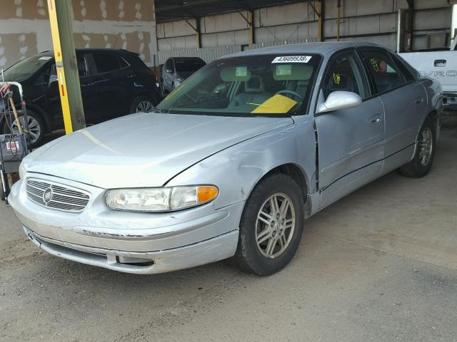 2G4WB52K331203727 - 2003 BUICK REGAL LS SILVER photo 2