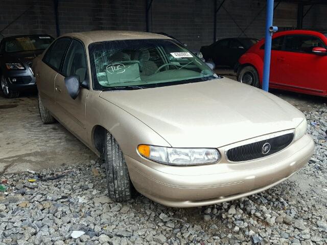 2G4WS52J241225209 - 2004 BUICK CENTURY CU BEIGE photo 1