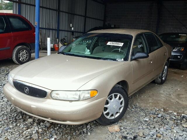 2G4WS52J241225209 - 2004 BUICK CENTURY CU BEIGE photo 2