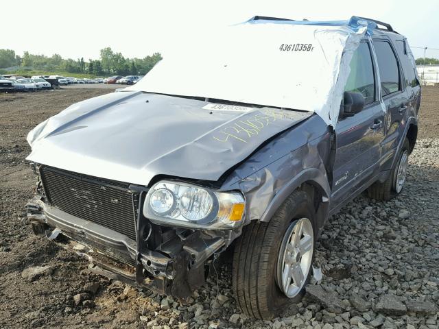 1FMCU59H07KA60149 - 2007 FORD ESCAPE HEV GRAY photo 2