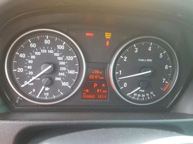 WBAVM1C50EVW56584 - 2014 BMW X1 SDRIVE2 BLACK photo 8