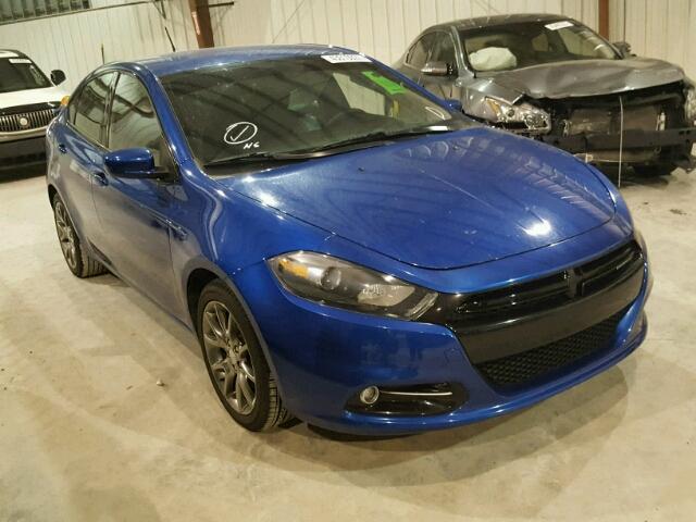 1C3CDFBA9DD339188 - 2013 DODGE DART SXT BLUE photo 1