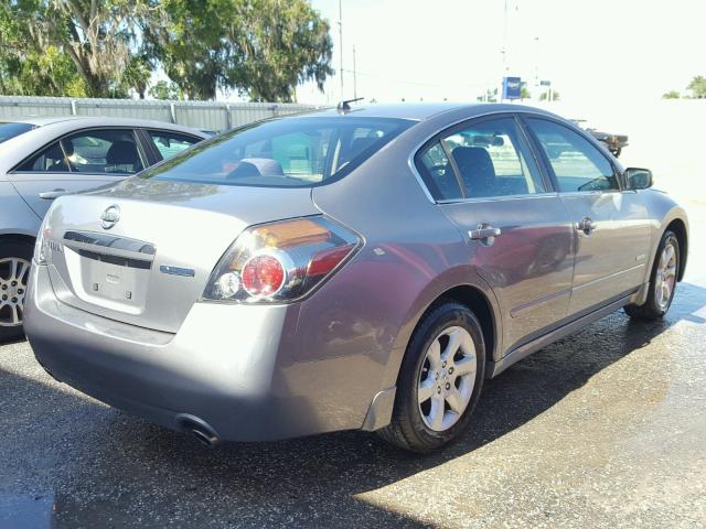 1N4CL21E08C162026 - 2008 NISSAN ALTIMA HYB GRAY photo 4