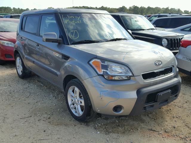 KNDJT2A26B7253146 - 2011 KIA SOUL + GREEN photo 1